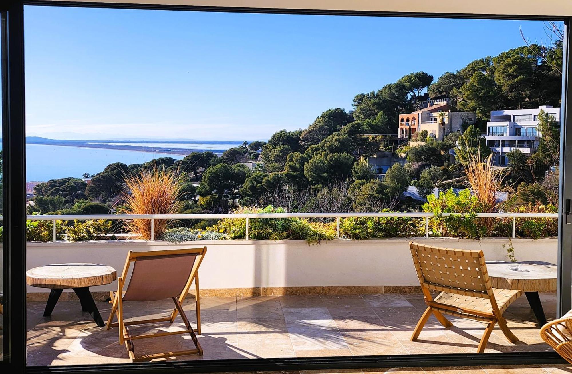 Les Tonnelles - Villa Saint-Clair Sete Bagian luar foto