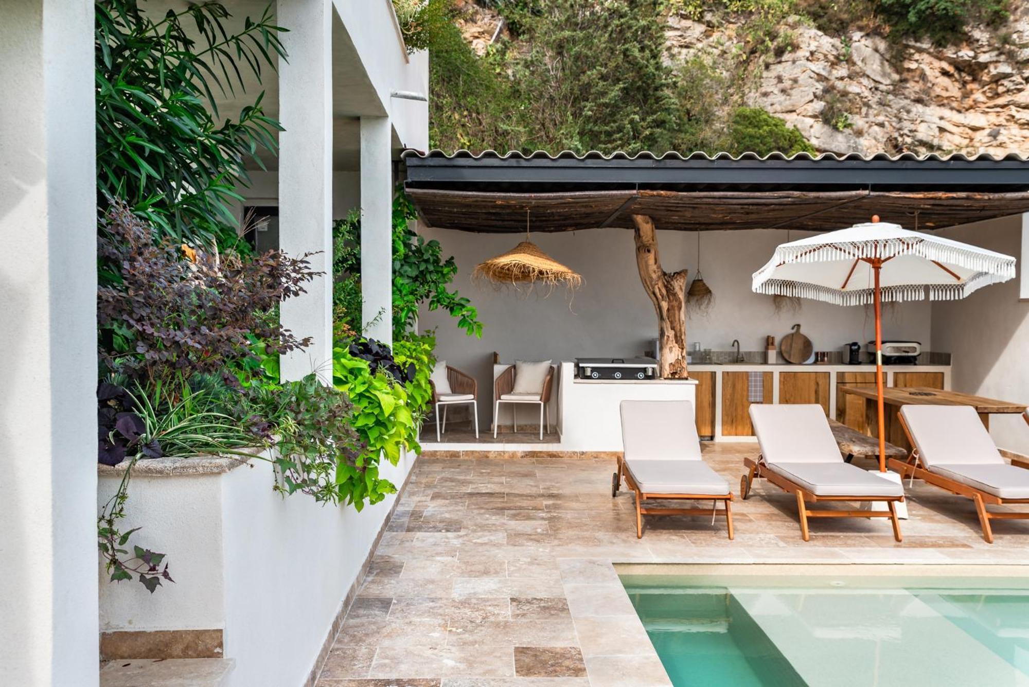 Les Tonnelles - Villa Saint-Clair Sete Bagian luar foto